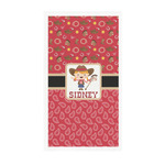 Red Western Guest Paper Towels - Full Color - Standard (Personalized)