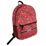 Red Western Student Backpack (Personalized)