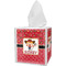 Red Western Tissue Box Cover
