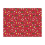 Red Western Large Tissue Papers Sheets - Heavyweight