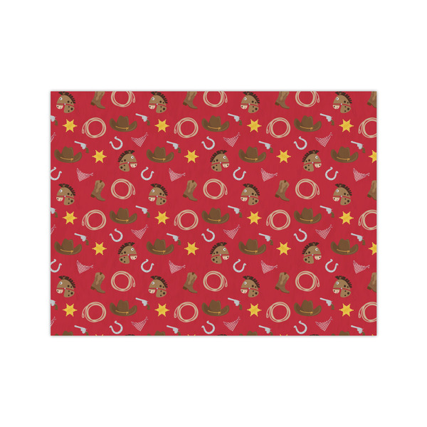 Custom Red Western Medium Tissue Papers Sheets - Heavyweight