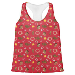 Red Western Womens Racerback Tank Top - 2X Large