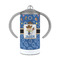 Blue Western 12 oz Stainless Steel Sippy Cups - FRONT