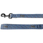 Blue Western Deluxe Dog Leash (Personalized)