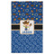 Blue Western Golf Towel - Front (Large)