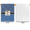 Blue Western House Flags - Single Sided - APPROVAL