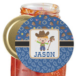 Blue Western Jar Opener (Personalized)