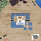 Blue Western Jigsaw Puzzle 30 Piece - In Context