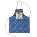 Blue Western Kid's Apron - Small (Personalized)