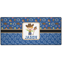 Blue Western Gaming Mouse Pad (Personalized)