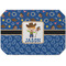 Blue Western Octagon Placemat - Single front