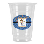 Blue Western Party Cups - 16oz (Personalized)