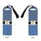 Blue Western Plastic Bookmarks - Approval