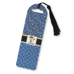 Blue Western Plastic Bookmark (Personalized)