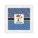 Blue Western Cocktail Napkins (Personalized)