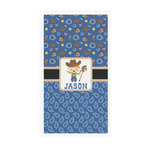 Blue Western Guest Paper Towels - Full Color - Standard (Personalized)