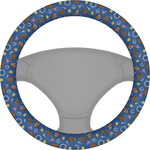 Blue Western Steering Wheel Cover