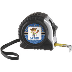 Blue Western Tape Measure (25 ft) (Personalized)