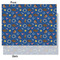 Blue Western Tissue Paper - Heavyweight - Medium - Front & Back