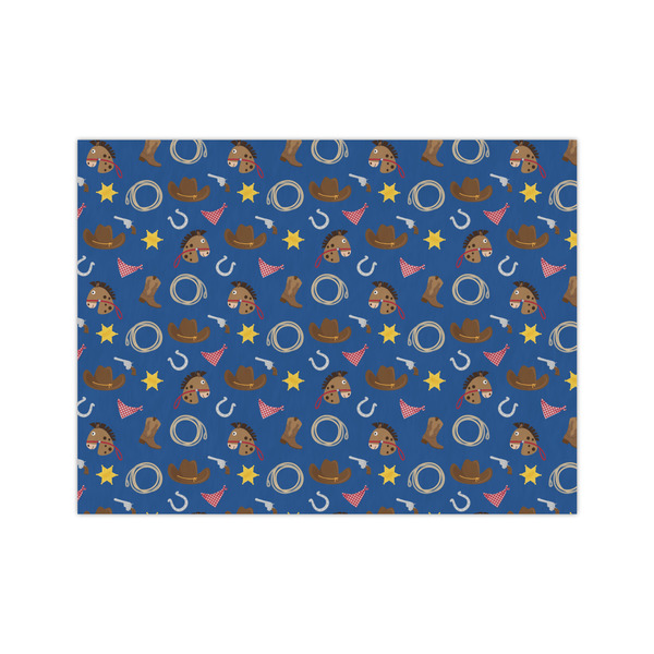 Custom Blue Western Medium Tissue Papers Sheets - Heavyweight