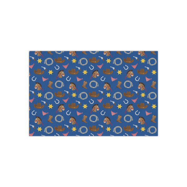 Custom Blue Western Small Tissue Papers Sheets - Lightweight