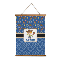 Blue Western Wall Hanging Tapestry - Tall (Personalized)