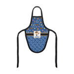 Blue Western Bottle Apron (Personalized)