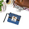 Blue Western Wristlet ID Cases - LIFESTYLE