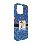 Blue Western iPhone Case - Plastic - iPhone 13 (Personalized)