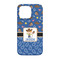 Blue Western iPhone 13 Case - Back