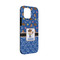 Blue Western iPhone 13 Mini Tough Case - Angle