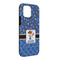 Blue Western iPhone 13 Pro Max Tough Case - Angle