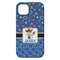 Blue Western iPhone 14 Plus Tough Case - Back