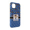 Blue Western iPhone 14 Tough Case - Angle