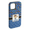 Blue Western iPhone 15 Plus Tough Case - Angle