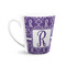 Initial Damask 12 Oz Latte Mug - Front