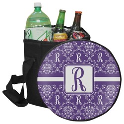Initial Damask Collapsible Cooler & Seat (Personalized)