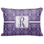 Initial Damask Decorative Baby Pillowcase - 16"x12"