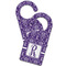 Initial Damask Door Hanger - MAIN