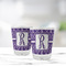 Initial Damask Glass Shot Glass - Standard - LIFESTYLE