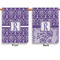 Initial Damask House Flags - Double Sided - APPROVAL