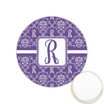 Initial Damask Printed Cookie Topper - 1.25"