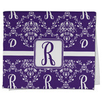 Initial Damask Kitchen Towel - Poly Cotton