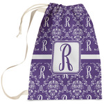 Initial Damask Laundry Bag - Large