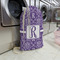 Initial Damask Large Laundry Bag - In Context