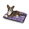 Initial Damask Outdoor Dog Beds - Medium - IN CONTEXT