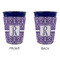 Initial Damask Party Cup Sleeves - without bottom - Approval