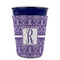 Initial Damask Party Cup Sleeves - without bottom - FRONT (on cup)