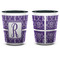 Initial Damask Shot Glass - Two Tone - APPROVAL