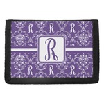 Initial Damask Trifold Wallet (Personalized)